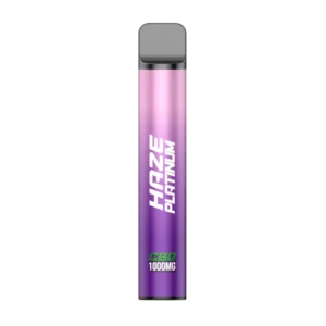 Haze Platinum CBD Disposable - PURPLE SODA 1000mg